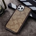 Coach 風モノグラム縁取り多色 iPhone17 16 15 スマホケース galaxy s25 s24 s23洗練された高級感と実用的な保護を両立したアイテム