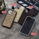 Coach 風モノグラム縁取り多色 iPhone17 16 15 スマホケース galaxy s25 s24 s23洗練された高級感と実用的な保護を両立したアイテム