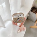 ブランド風コラボデザイン AirPods4 3 2 ケース ラグジュアリーと可愛らしさを融合したアクセサリー