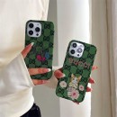 Gucci 風モノグラムエンブレム付き多デザイン iPhone17 16 15 14スマホケース 高級感と可愛らしさを融合したファッションアイテム