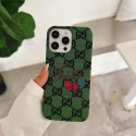 Gucci 風モノグラムエンブレム付き多デザイン iPhone17 16 15 14スマホケース 高級感と可愛らしさを融合したファッションアイテム