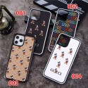 Gucci 風ミッキーマウスコラボモノグラム多デザイン iPhone17 16 15 スマホケース galaxy s25 s24 s23高級感と可愛らしさを融合したファッションアイテム